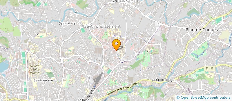 localisation de l'entreprise BERETECH CONSTRUCTION à MARSEILLE