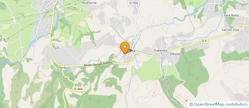 localisation de l'entreprise BERETISTE  URRUGNE