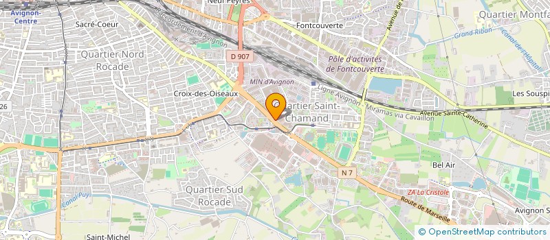 localisation de l'entreprise BERFENO à AVIGNON