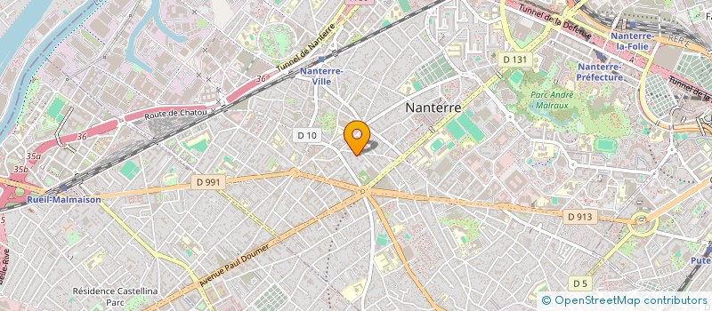 localisation de l'entreprise BERFOSI à NEUILLY-SUR-SEINE