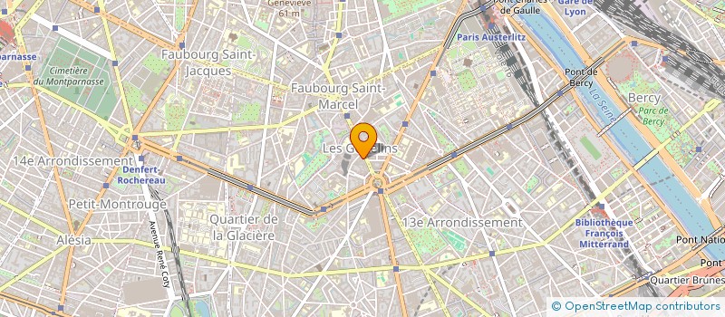 localisation de l'entreprise BERGAM  PARIS