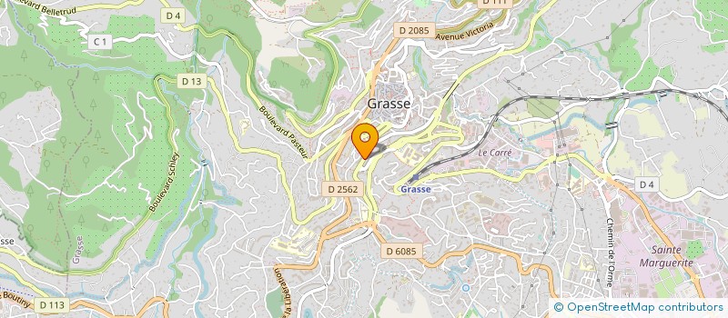 localisation de l'entreprise BERGAM ODE à GRASSE