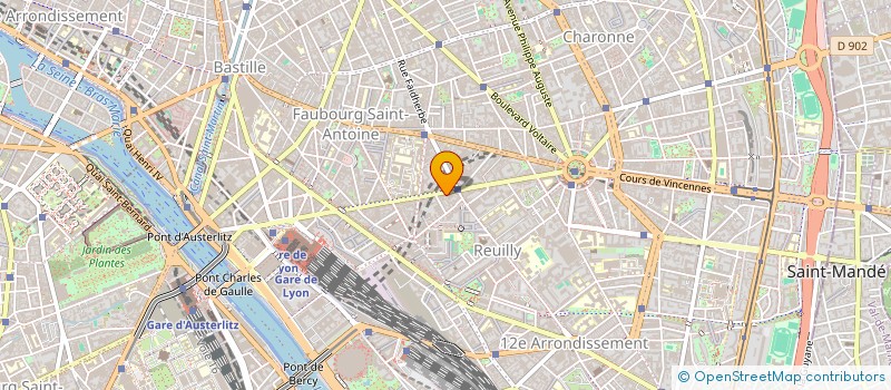 localisation de l'entreprise BERGAMINI ET ASSOCIES à PARIS
