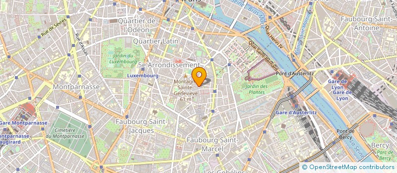 localisation de l'entreprise BERGAMO à PARIS
