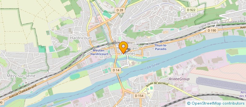 localisation de l'entreprise BERGAMOTE  MEULAN-EN-YVELINES