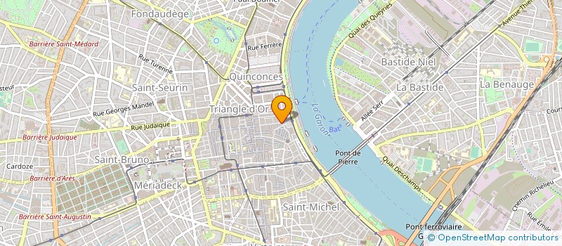 localisation de l'entreprise BERGAMOTE à BORDEAUX