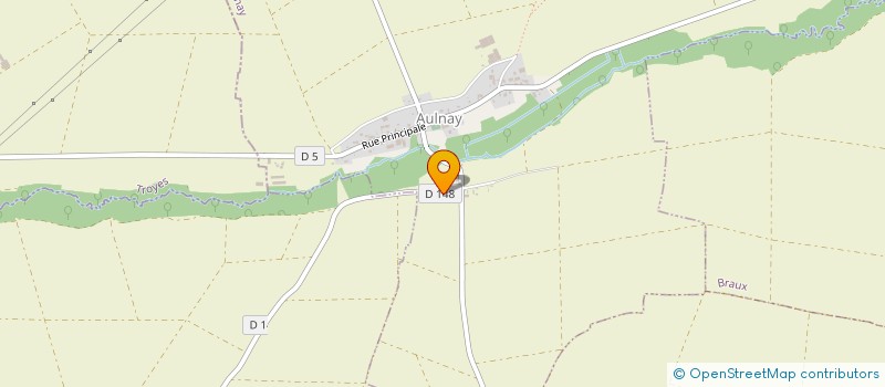 localisation de l'entreprise BERGE  AULNAY