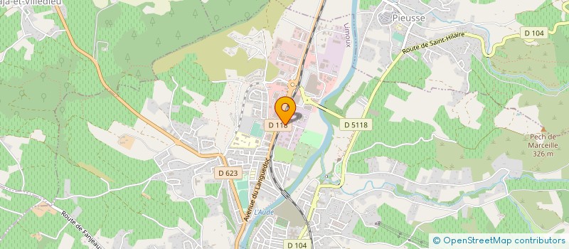 localisation de l'entreprise BERGE NEW TECHNOLOGIES à LIMOUX