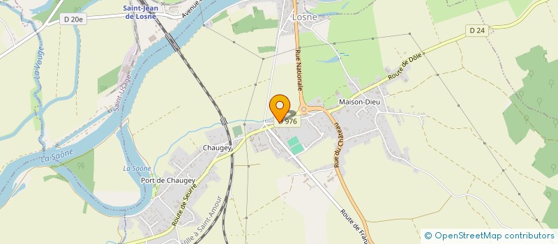 localisation de l'entreprise BERGE PLOMBERIE  LOSNE