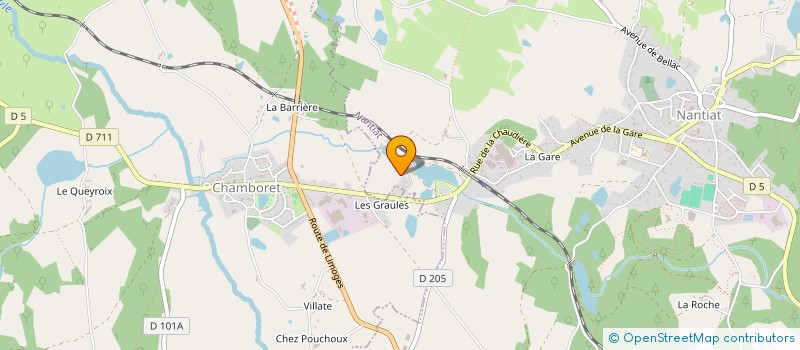 localisation de l'entreprise BERGECOM  NANTIAT