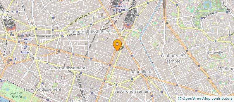 localisation de l'entreprise BERGEL-INVEST  PARIS