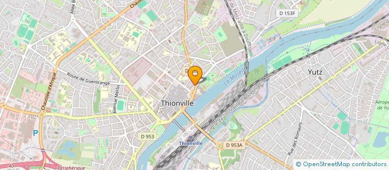 localisation de l'entreprise BERGER à THIONVILLE