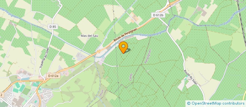 localisation de l'entreprise BERGER BD  PONTEILLA