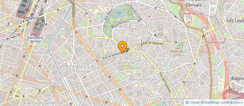 localisation de l'entreprise BERGER CUIR  PARIS