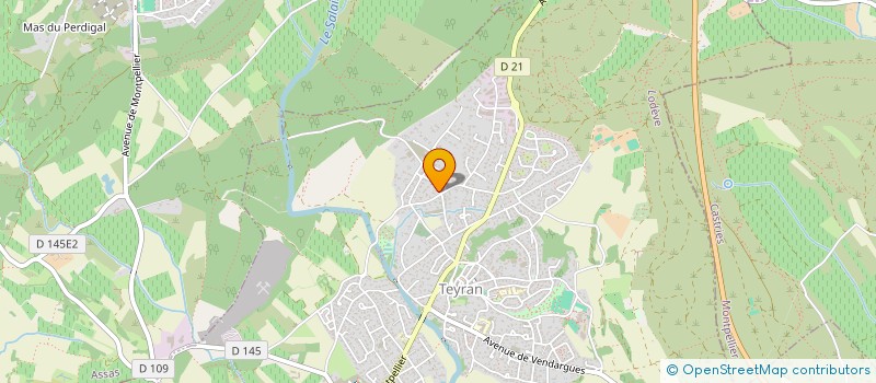 localisation de l'entreprise BERGER SCHNEIDER MATERIEL  TEYRAN