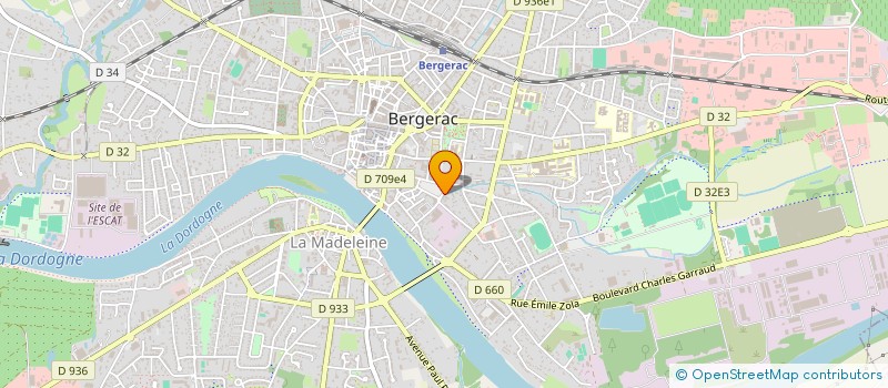 localisation de l'entreprise BERGERAC FLORE à BERGERAC