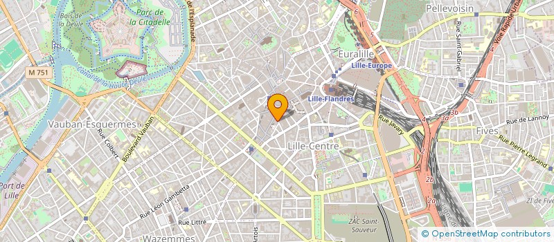 localisation de l'entreprise BERGERE à LILLE