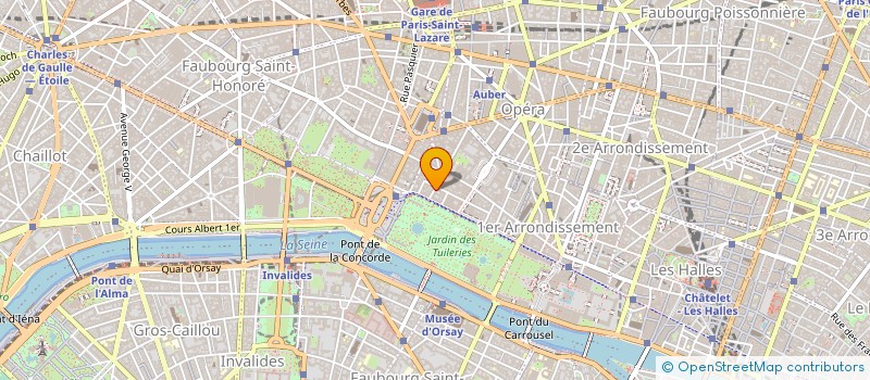localisation de l'entreprise BERGERE INVEST à PARIS