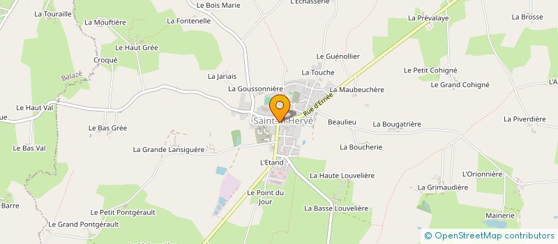 localisation de l'entreprise BERGERE MESSE  TAILLIS