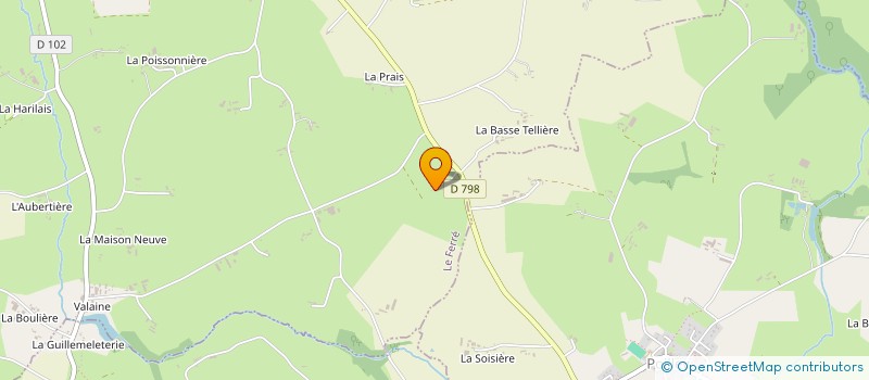 localisation de l'entreprise BERGERIE à POILLEY