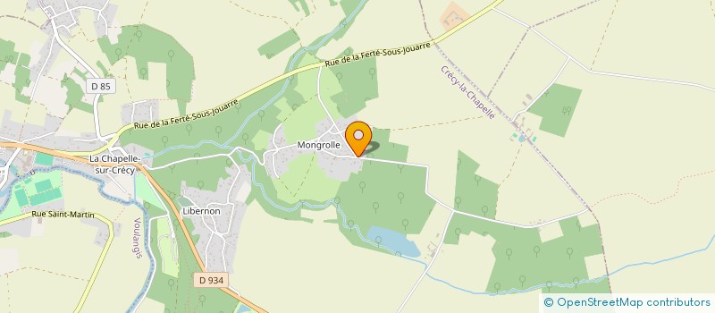 localisation de l'entreprise BERGERIE 92  CRECY-LA-CHAPELLE