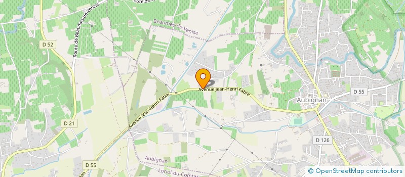 localisation de l'entreprise BERGERIE DES OLIVIERS  AUBIGNAN