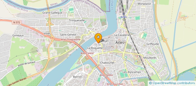 localisation de l'entreprise BERGERIE DU BON ACCUEIL à ARLES