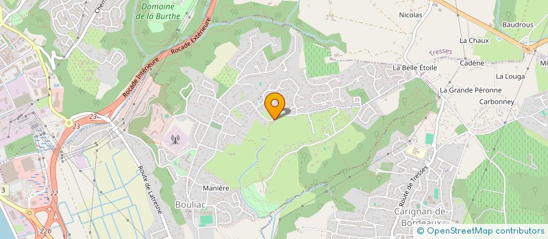 localisation de l'entreprise BERGERIE INUKSUK  BOULIAC