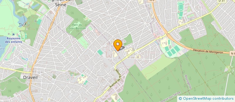 localisation de l'entreprise BERGERIES ASCENSION à VIGNEUX-SUR-SEINE