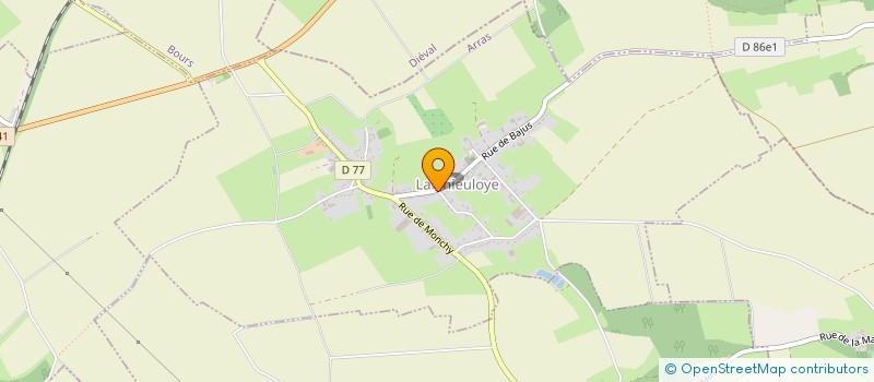 localisation de l'entreprise BERGERS BELGES EN DETRESSE  LA THIEULOYE