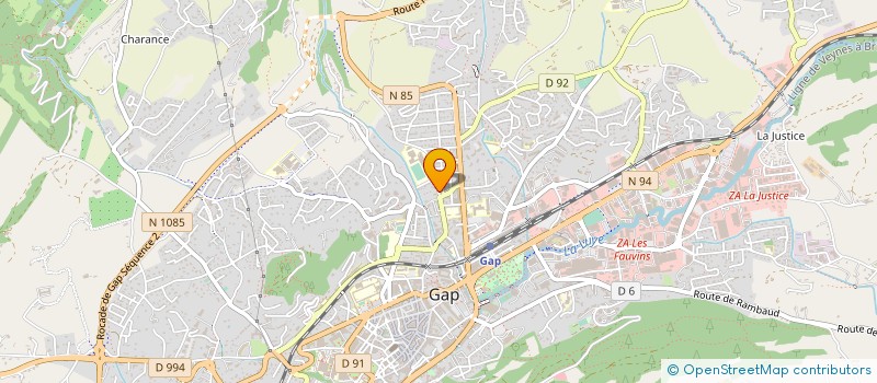 localisation de l'entreprise BERGERS DES ALPES à GAP