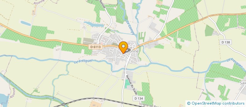 localisation de l'entreprise BERGES DE LA VERVASSONNE  ALZONNE