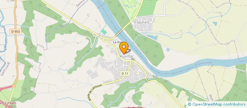 localisation de l'entreprise BERGES FABIEN à AUVILLAR