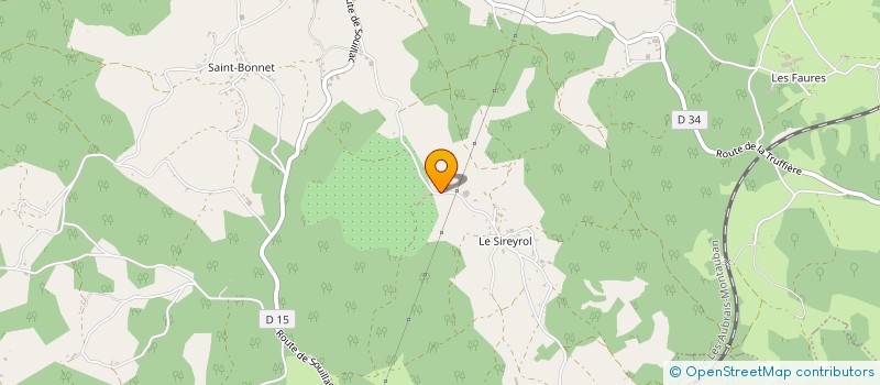 localisation de l'entreprise BERGES SAS à GIGNAC