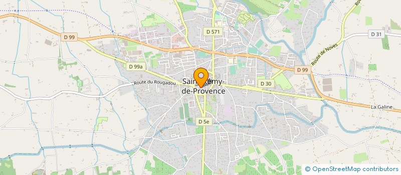 localisation de l'entreprise BERGESE LOU CALINAIRE à SAINT-REMY-DE-PROVENCE