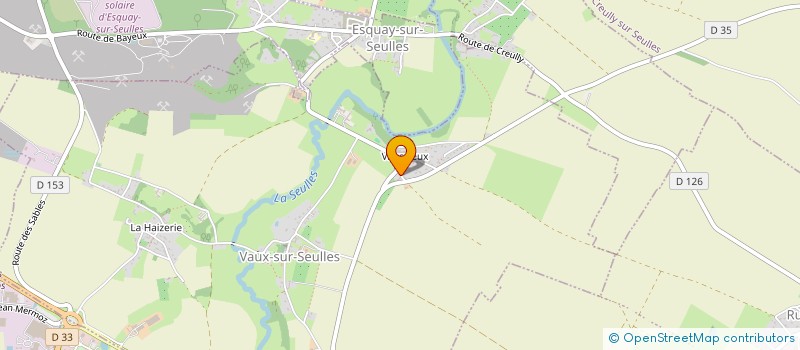 localisation de l'entreprise BERGHOF  VAUX-SUR-SEULLES