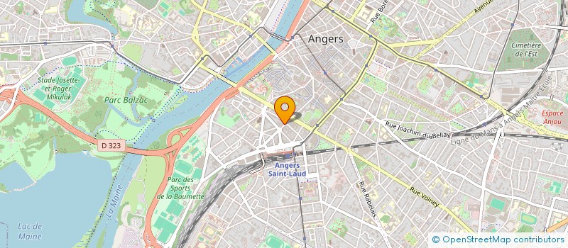 localisation de l'entreprise BERGI & CO  ANGERS