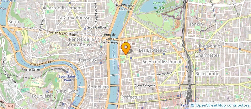 localisation de l'entreprise BERGIER ASSURANCES à LYON