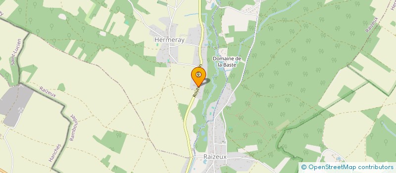 localisation de l'entreprise BERGITTE  POIGNY-LA-FORET