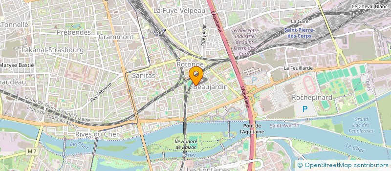 localisation de l'entreprise BERGMANN  TOURS