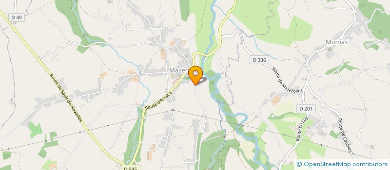 localisation de l'entreprise BERGO&FILLES  MAZEROLLES