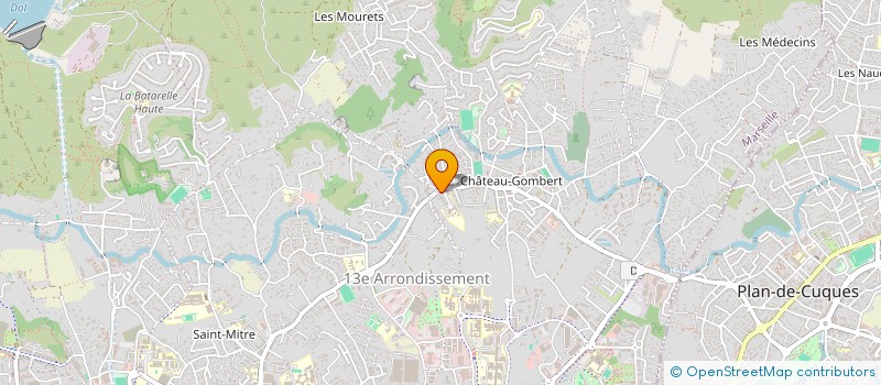 localisation de l'entreprise BERGOUNHON PATRICE ET SANDRINE à MARSEILLE