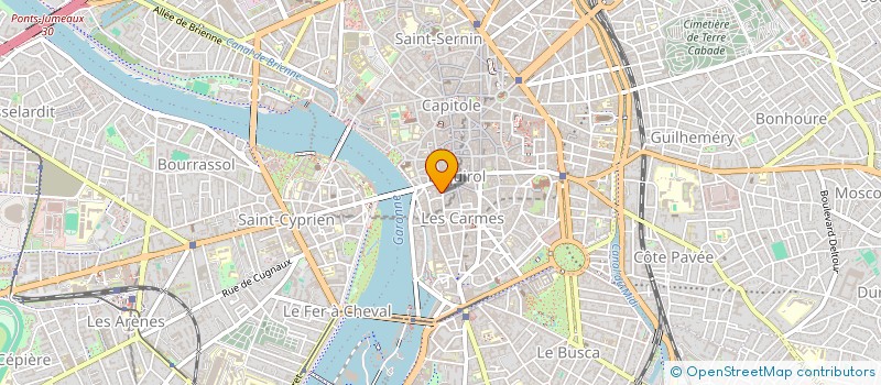 localisation de l'entreprise BERGOUNIOUX à TOULOUSE