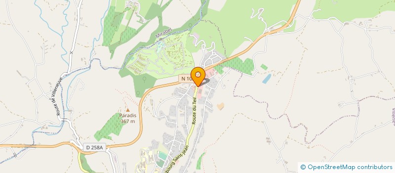 localisation de l'entreprise BERGUECO  VILLENEUVE-DE-BERG