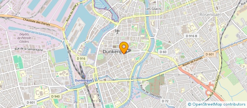 localisation de l'entreprise BERGUES INVESTISSEMENT à DUNKERQUE