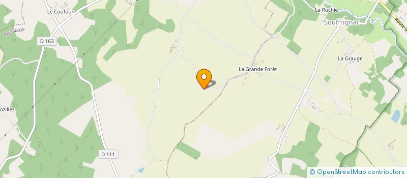 localisation de l'entreprise BERGUIN à CHAZELLES