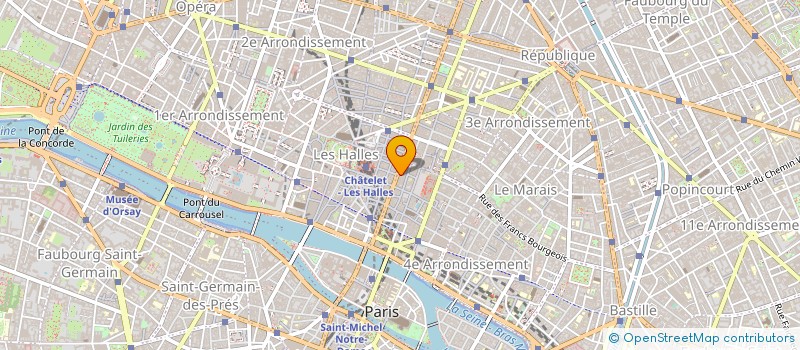 localisation de l'entreprise BERGY  PARIS