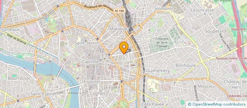 localisation de l'entreprise BERI SECURITE SERVICES à TOULOUSE