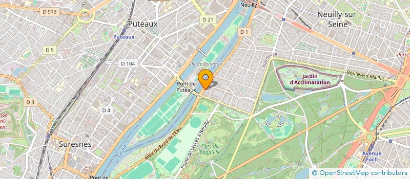 localisation de l'entreprise BERIA CAPITAL à NEUILLY-SUR-SEINE