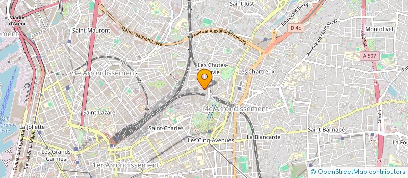 localisation de l'entreprise BERIB à MARSEILLE
